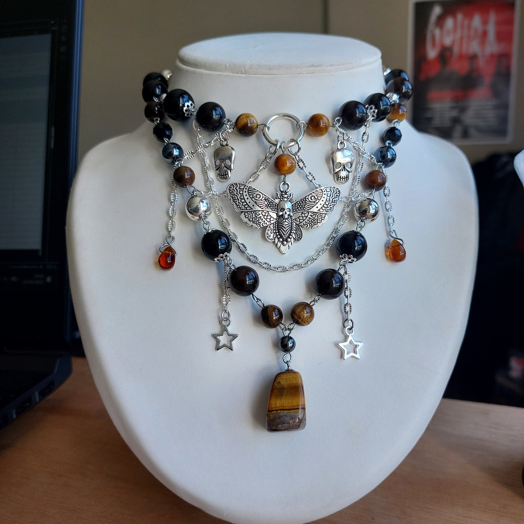Collier "Oeil de Sphinx"