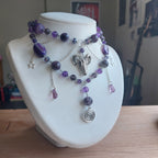 Collier "Purple WitchCraft"