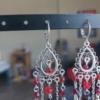 Boucles d'oreilles "Vampire"