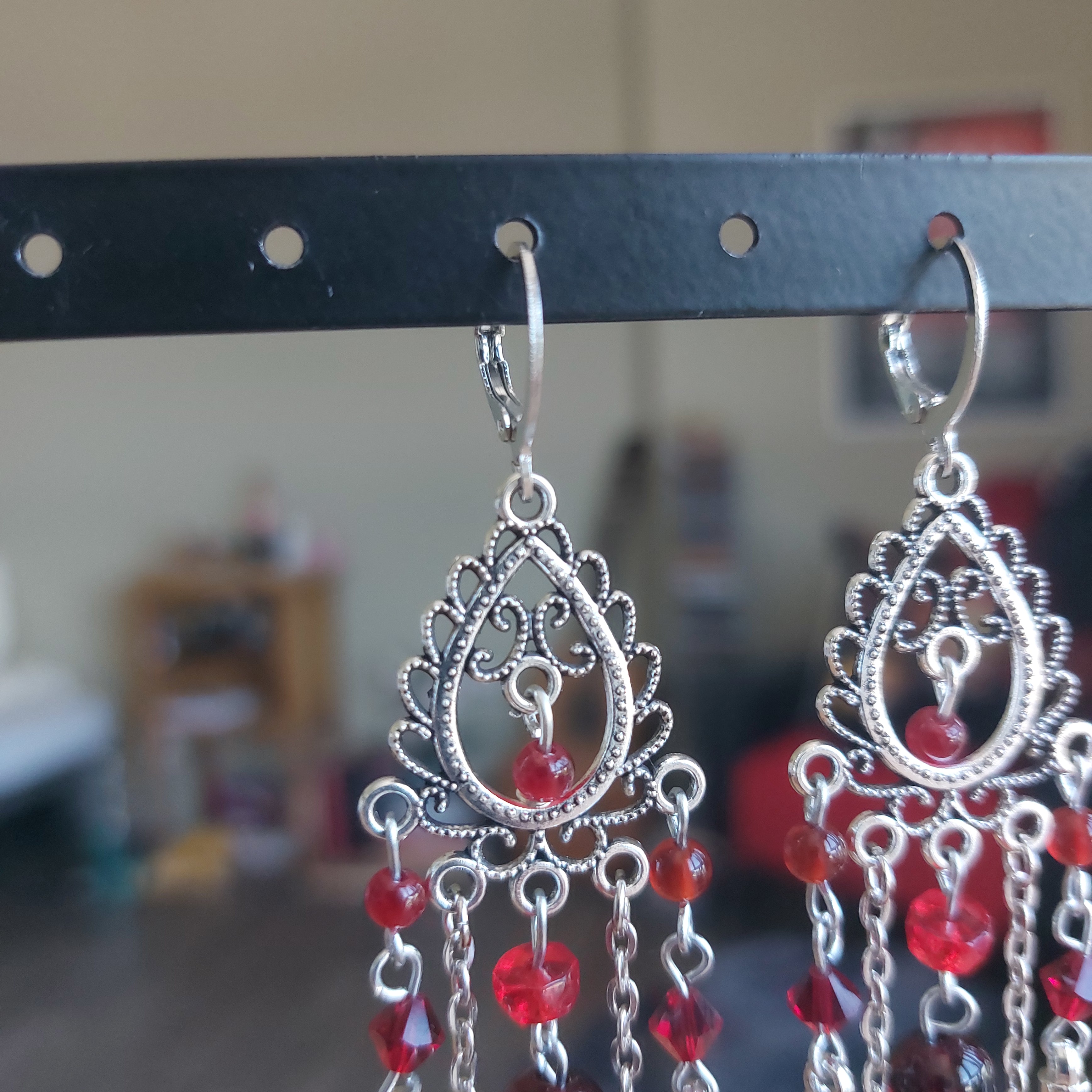 Boucles d'oreilles "Vampire"