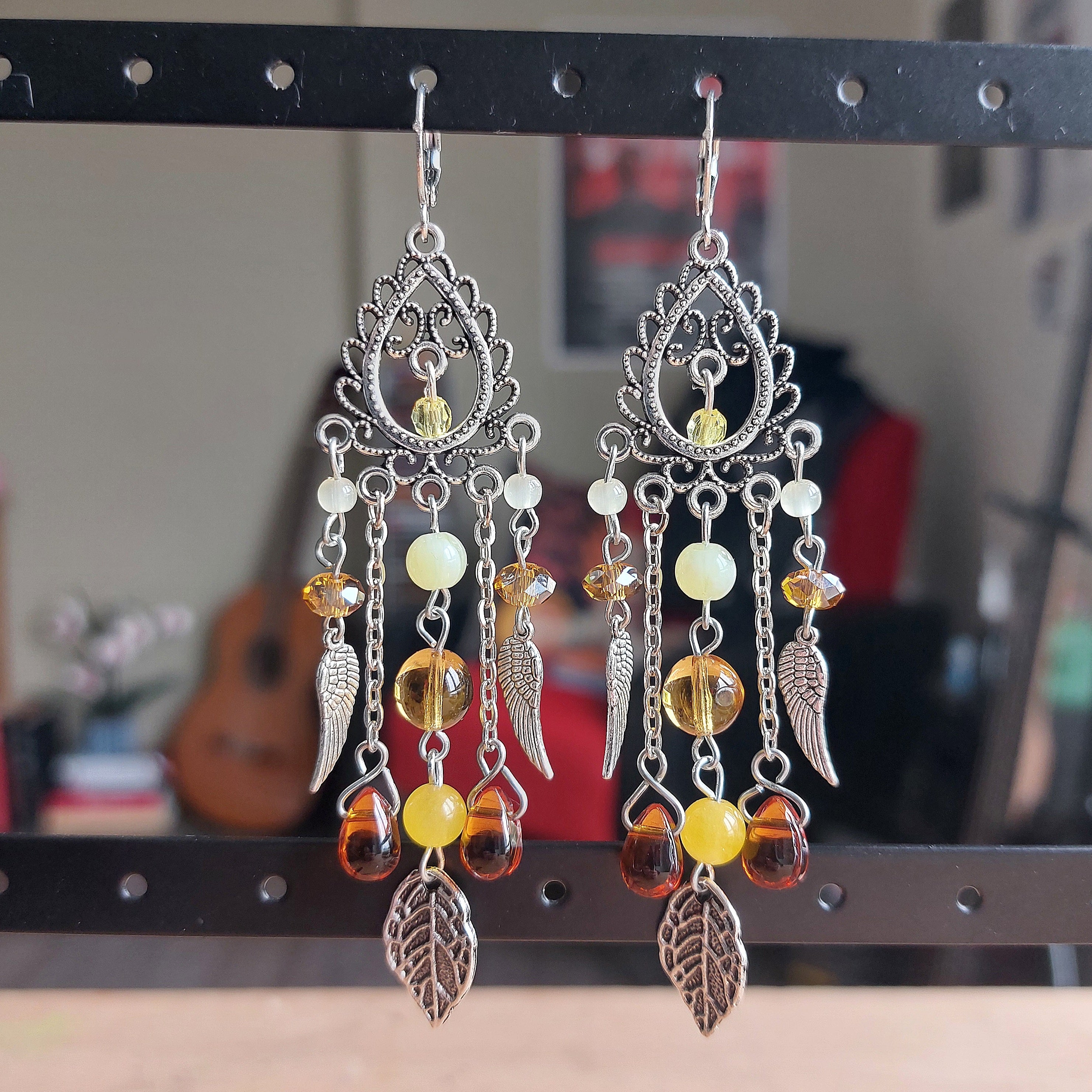 Boucles d'oreilles "Yellow Dream"