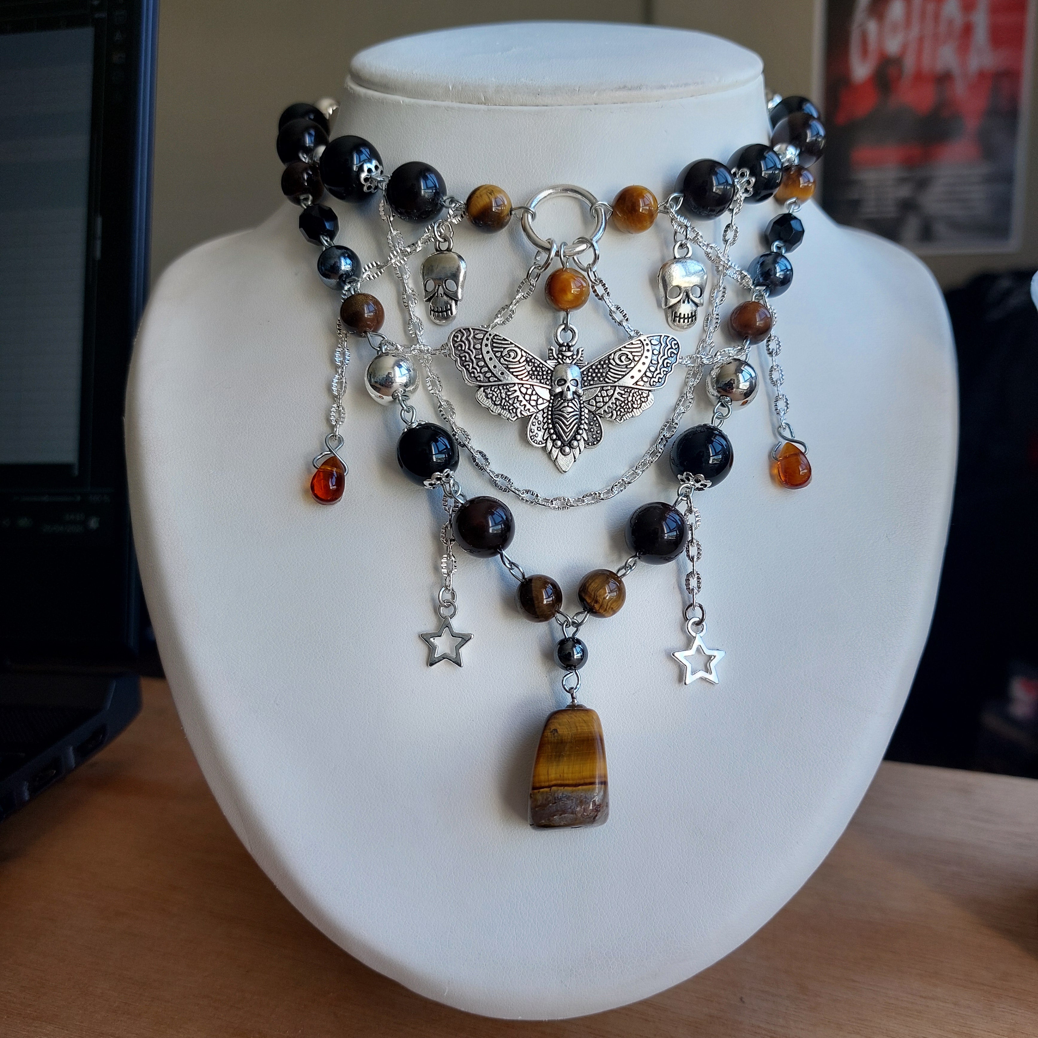 Collier "Oeil de Sphinx"
